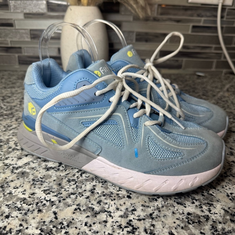 FitVille Women's Rebound Core Walking Shoes in A Blue Colorway Size 8.5